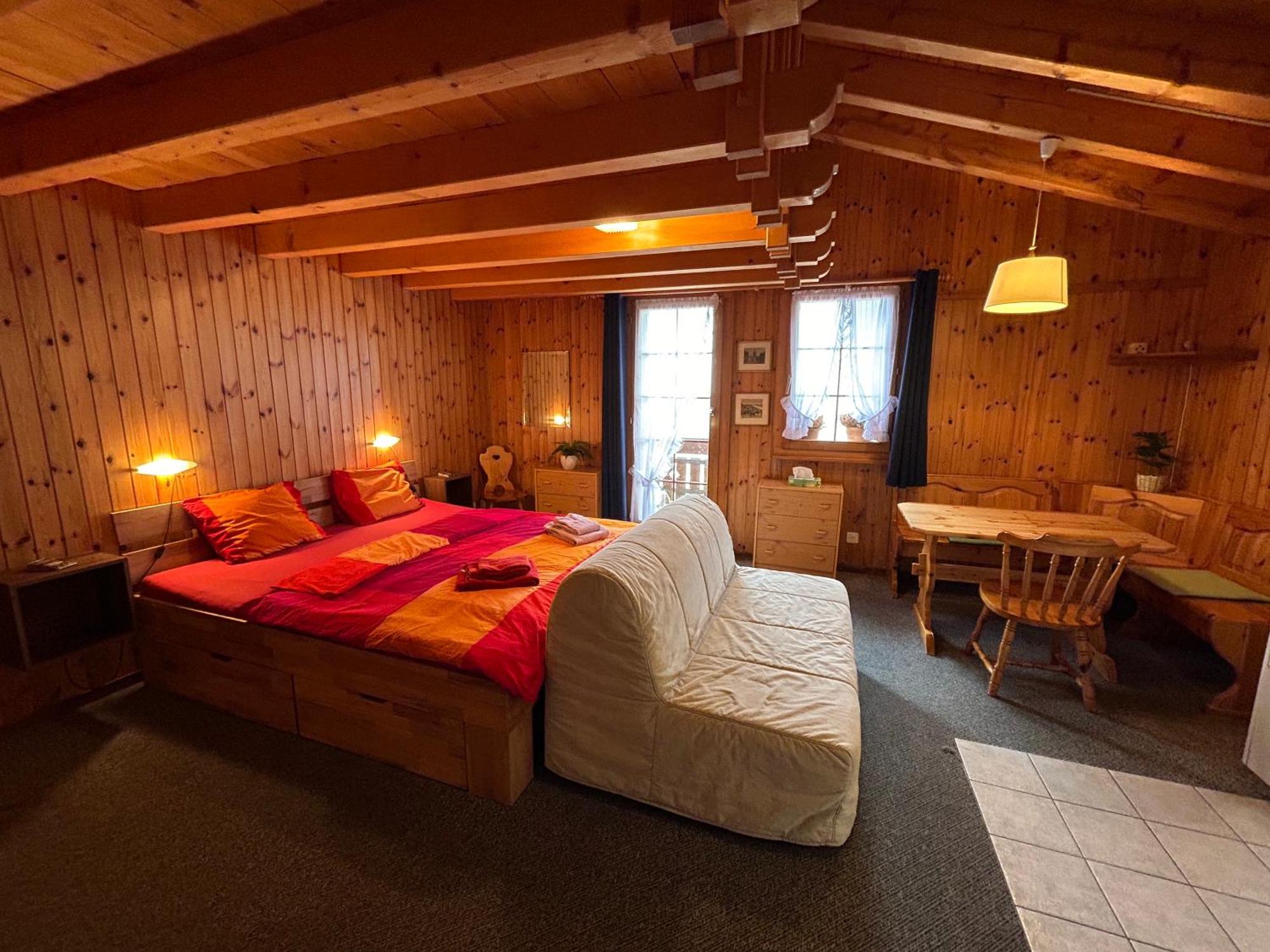 Chalet Bergaster Saas Fee Exteriör bild